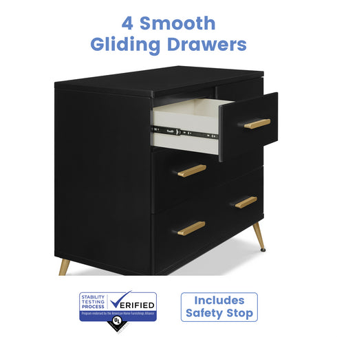 Delta Sloane 4 Drawer Dresser With Changing Top